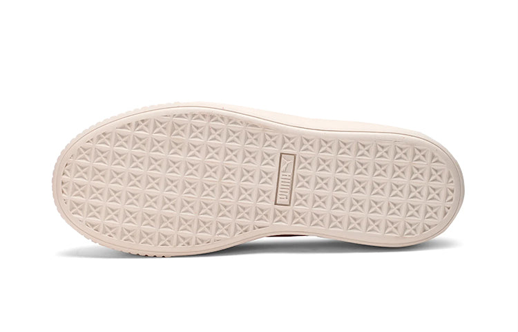 PUMA Suede Platform Glam Jr Pink/Gold 364921-05