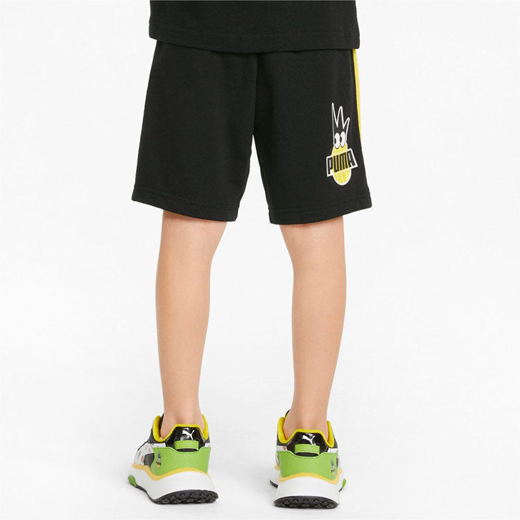 (PS) PUMA Logo Regular Fit Short 'Black' 670980-01