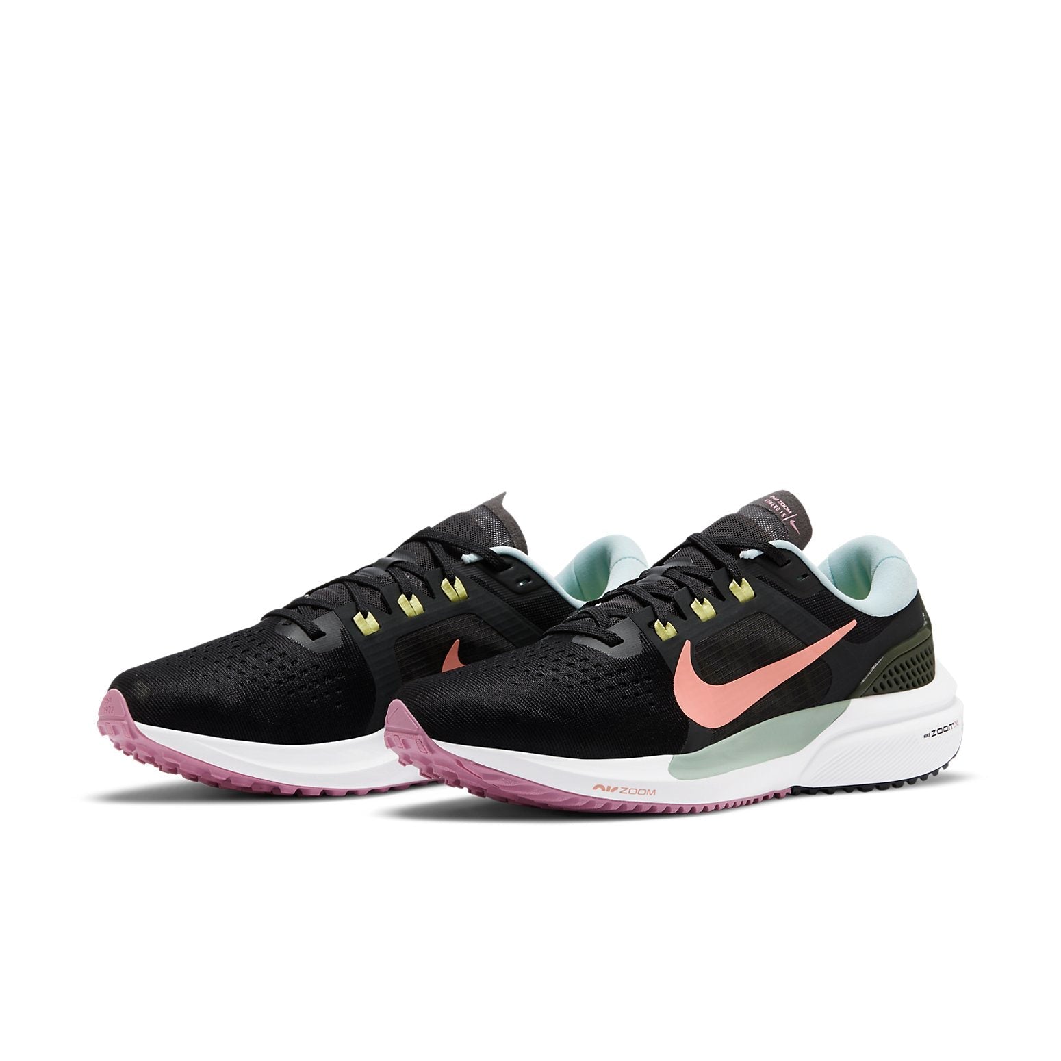 (WMNS) Nike Air Zoom Vomero 15 'Black Pink Green' DJ0037-061