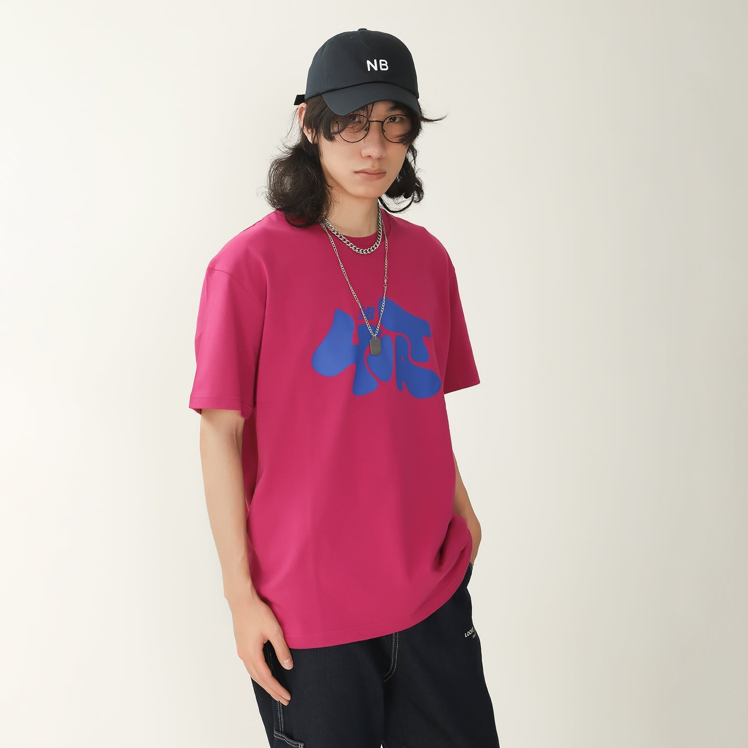 New Balance x Salehe Bembury Unisex Printing Logo Red MT11563-JJL