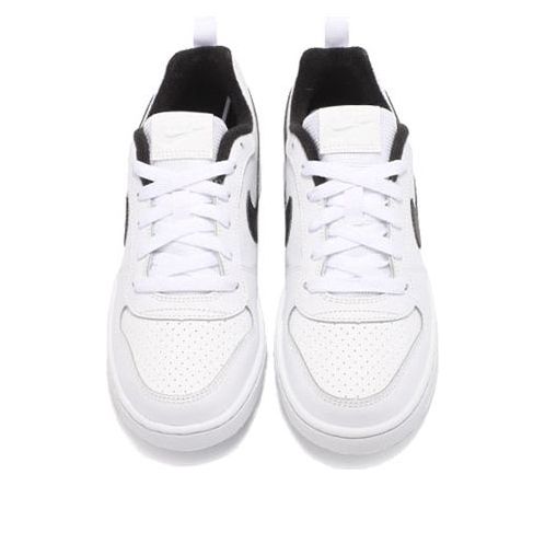 (GS) Nike Court Borough Low 'Summit White Black' 839985-101