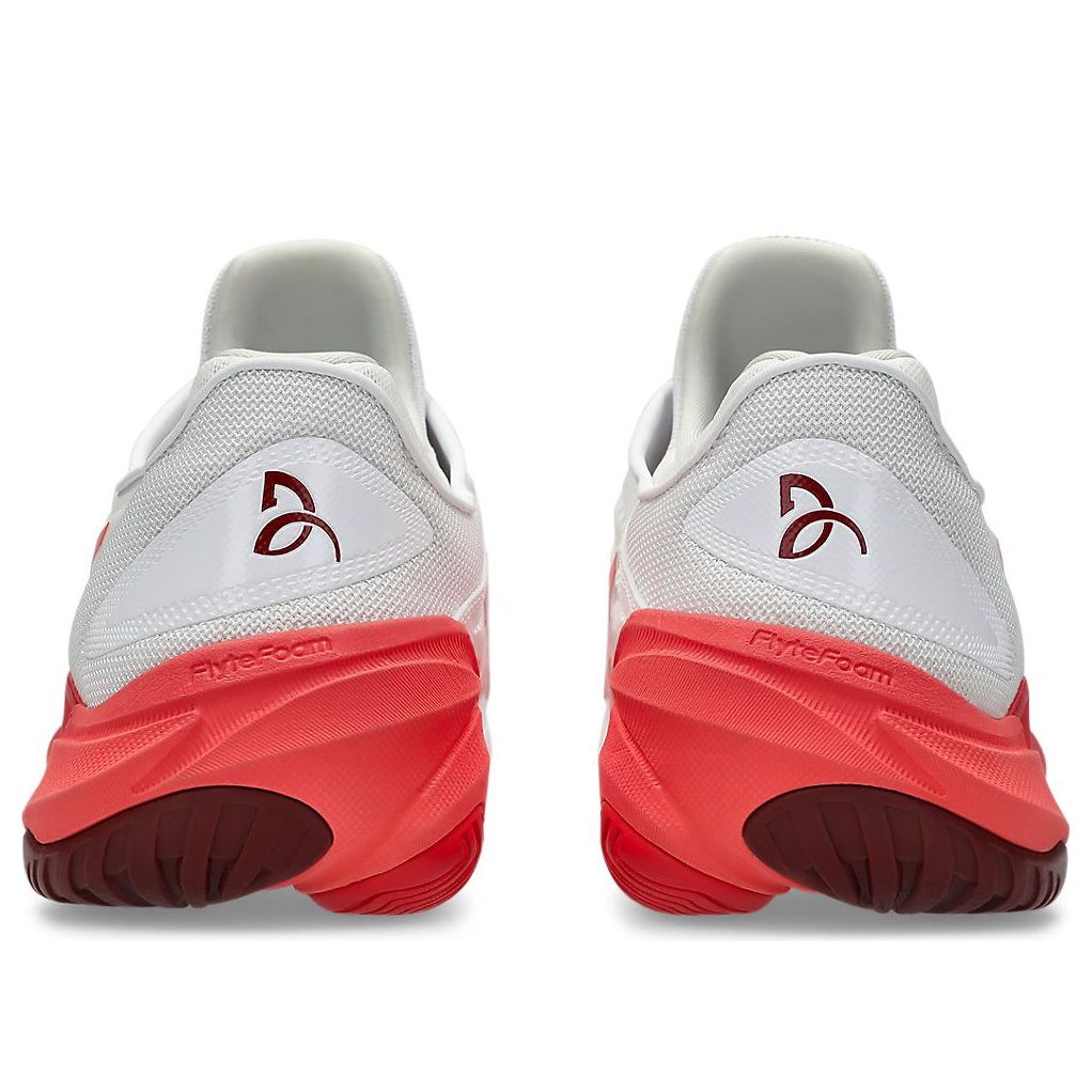 ASICS Court FF 3 Novak 'White Electric Red' 1041A522-966