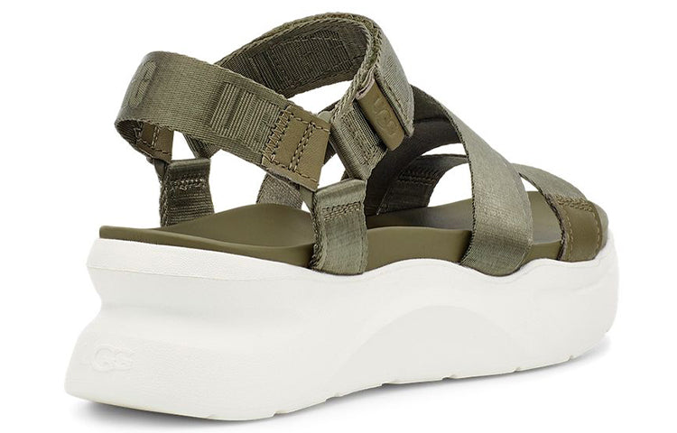 (WMNS) UGG La Shores 'Green White' 1118499-BTOL