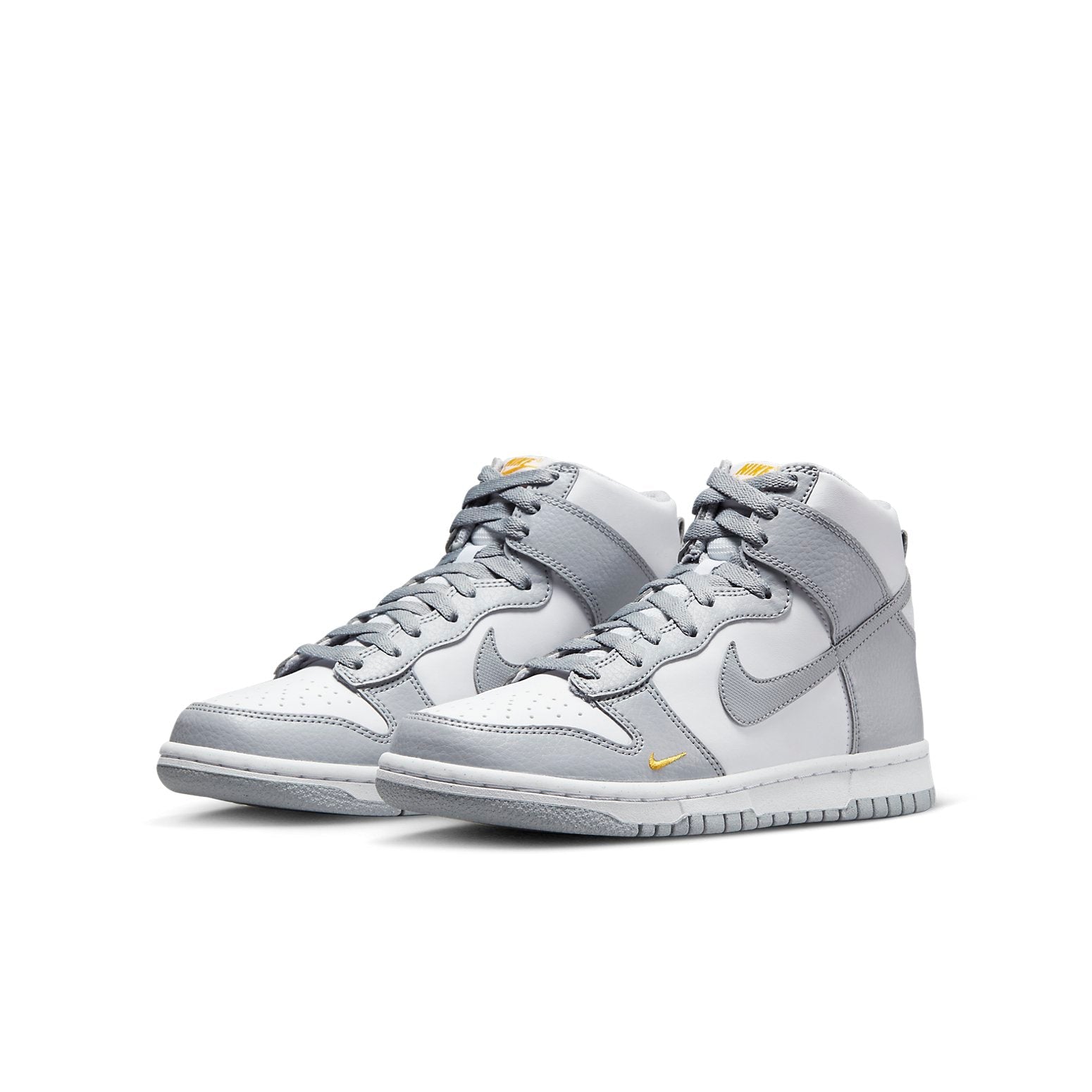 (GS) Nike Dunk High Next Nature 'Wolf Grey Marigold' FD9773-001