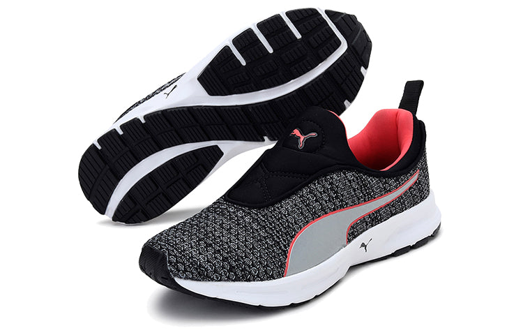 (WMNS) PUMA Rive Slipon Mu Idp Grey/White/Red 373302-03