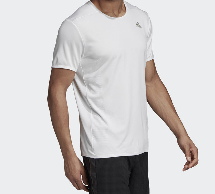 adidas Logo Breathable Short Sleeve White DQ1847