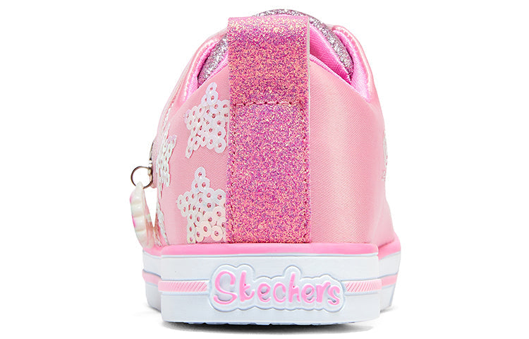 (GS) Skechers Sparkle Lite 'Pink White' 314772L-LPMT