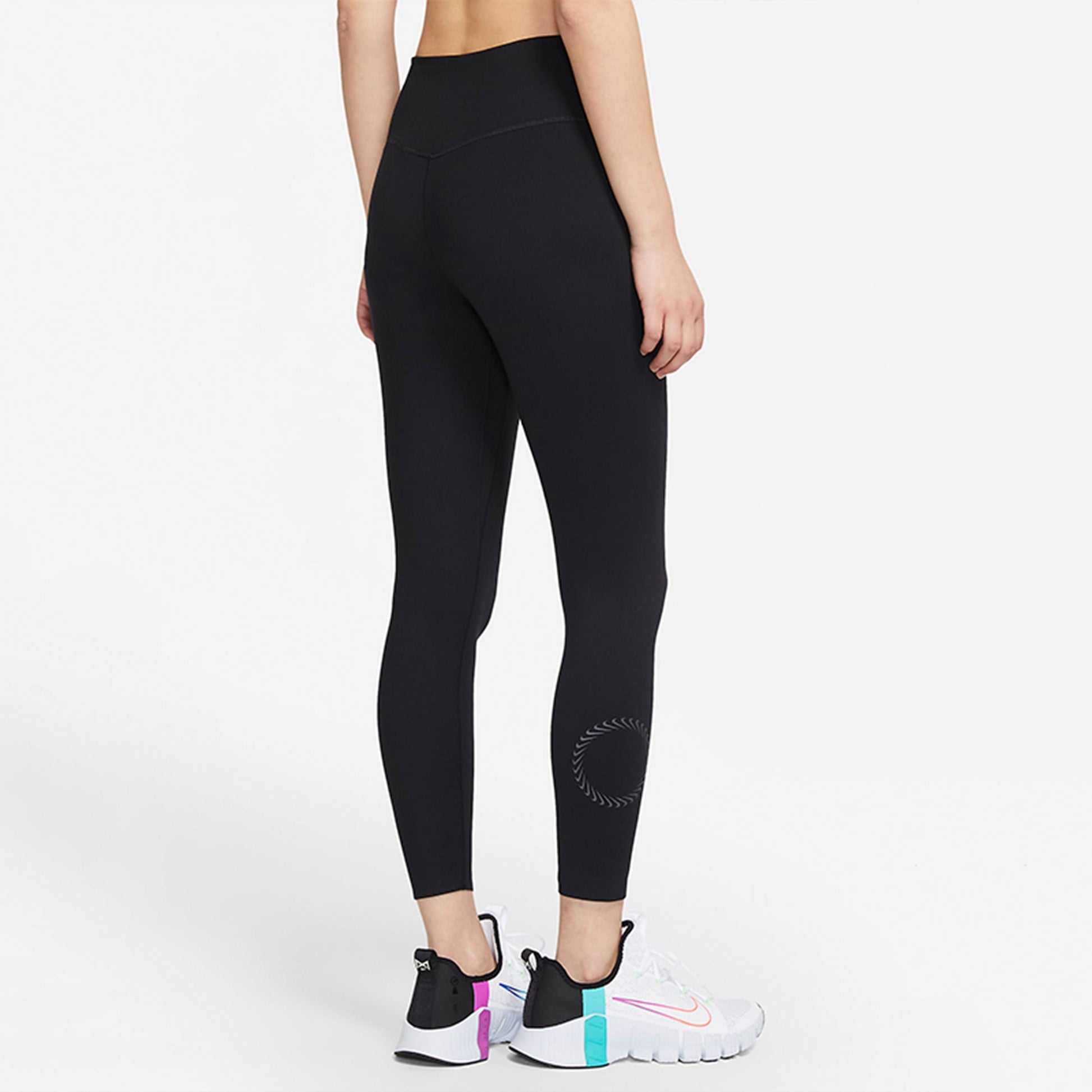 (WMNS) Nike One Luxe 7/8 Tight Pro Logo Sports Pants Black DJ8518-010