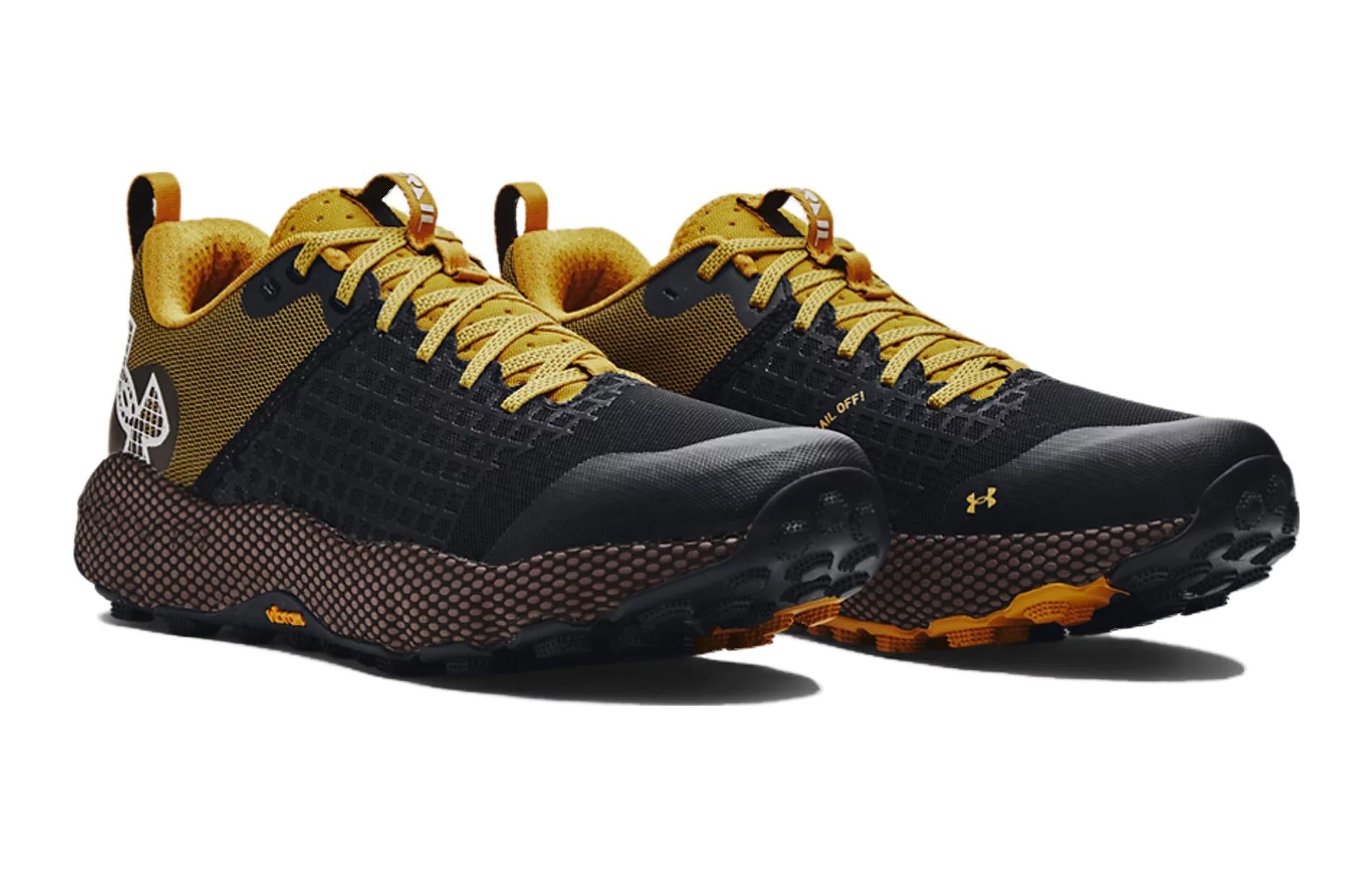 Under Armour HOVR Ridge 'Black Gilded Yellow' 3025852-003
