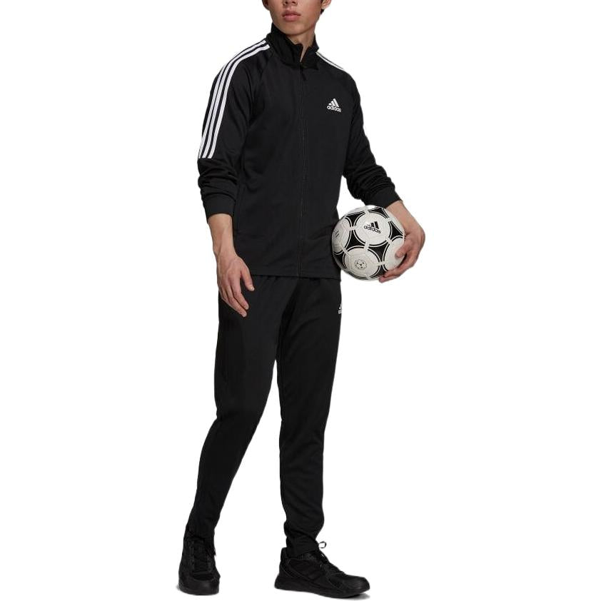 adidas AEROREADY Sereno Cut 3-Stripes Track Suit Asia Sizing 'Black' H28922