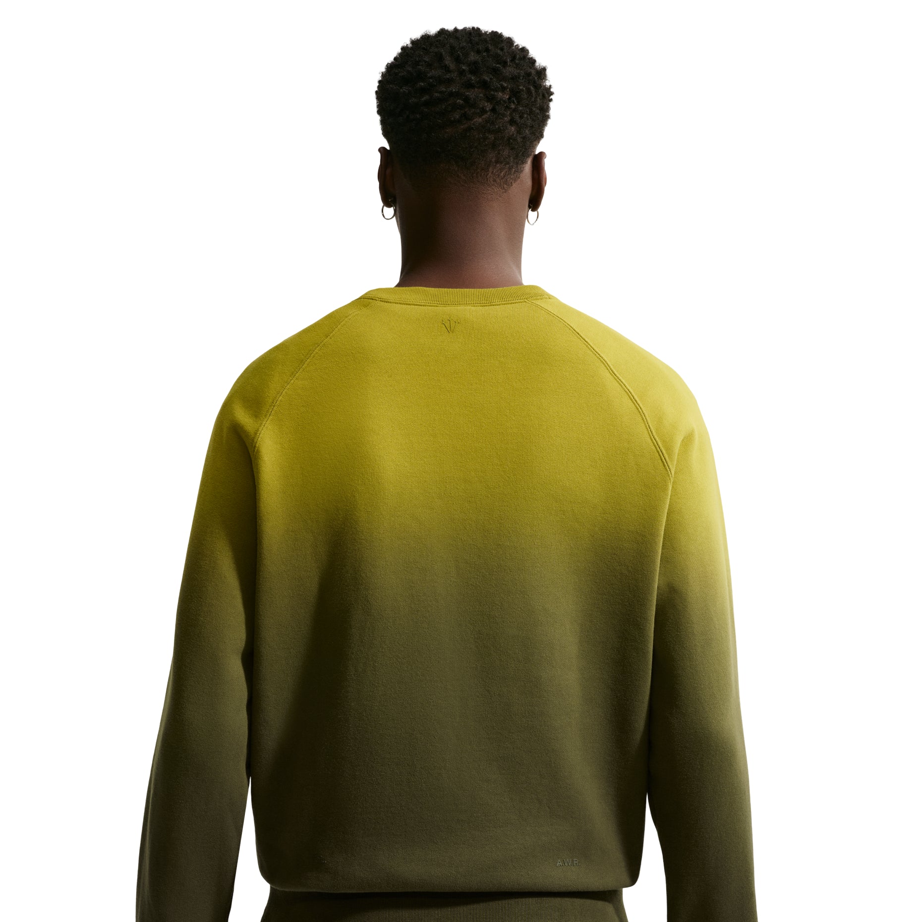 Nike NOCTA Fleece CS Crew 'Moss Medium Olive' HJ6338-390