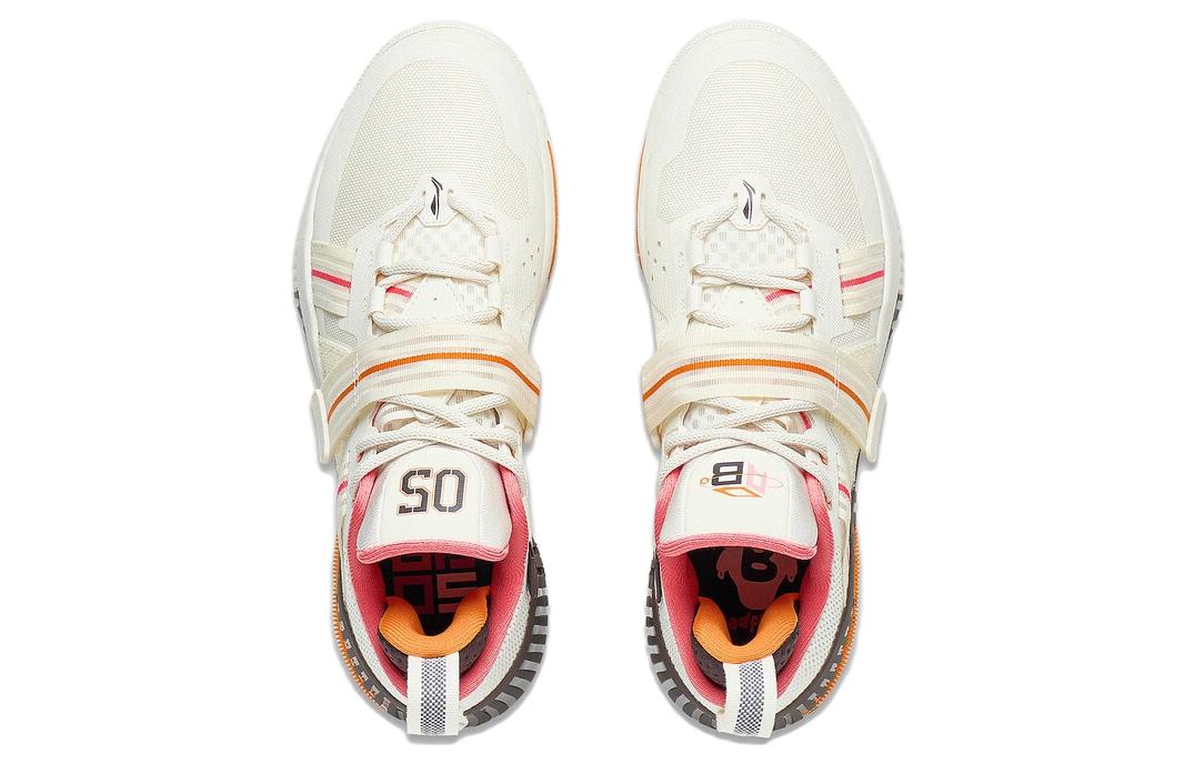 Li-Ning BadFive Furious 1 'White Orange' ABFT027-5