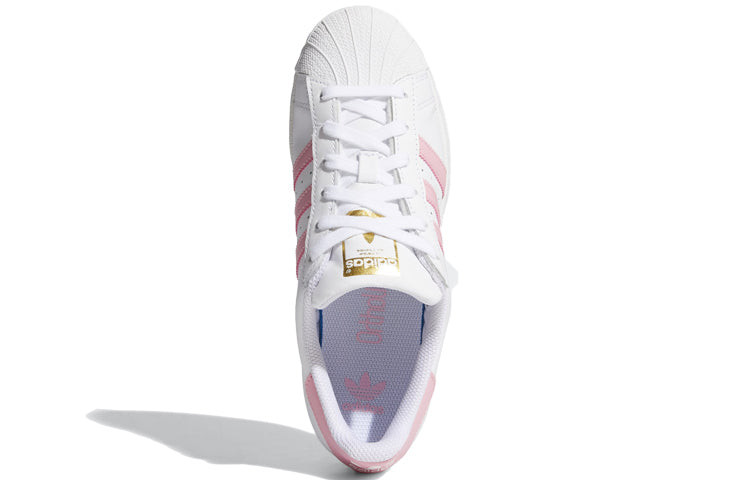 (GS) adidas Superstar Shoes 'Light Pink Gold Metallic' S81019