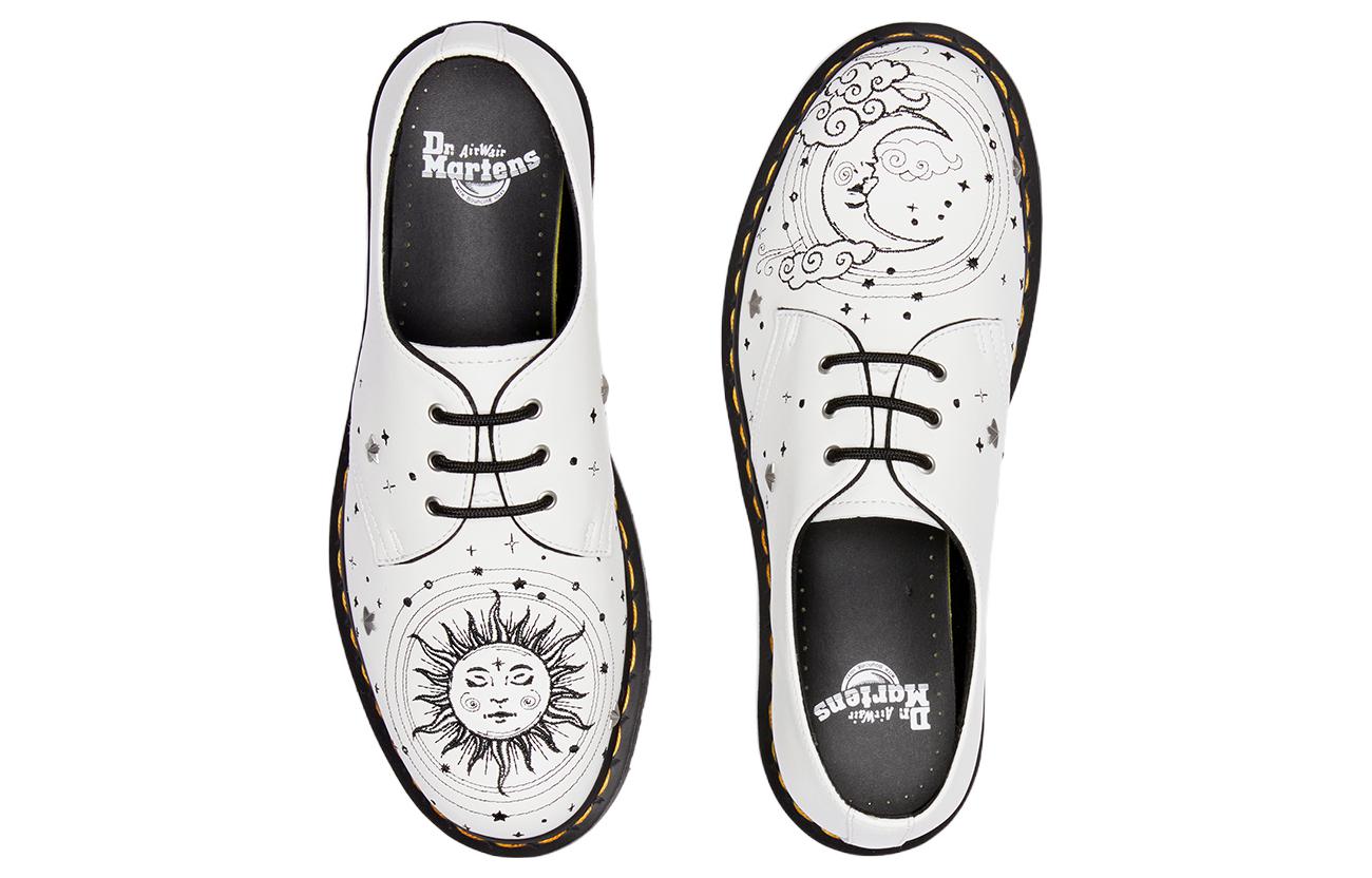 Dr. Martens 1461 Cosmic Embroidered Leather Oxford Shoes 'White' 27851100