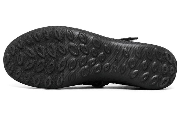 (WMNS) Skechers Be-Light Slip-on Shoes Black 100022-BLK