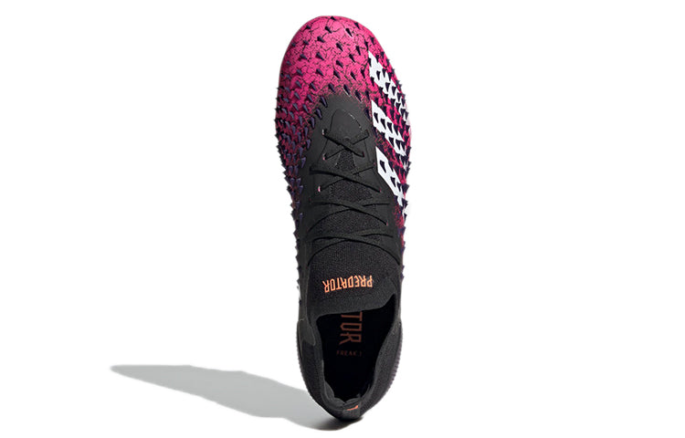 adidas Predator Freak.1 FG Demonskin Tee 'Black Shock Pink' FW7244
