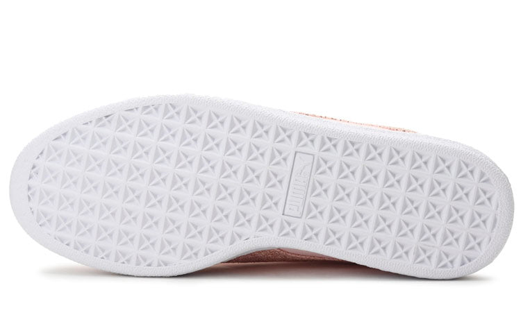 (WMNS) PUMA Basket Heart Canvas 'Pink' 366495-02
