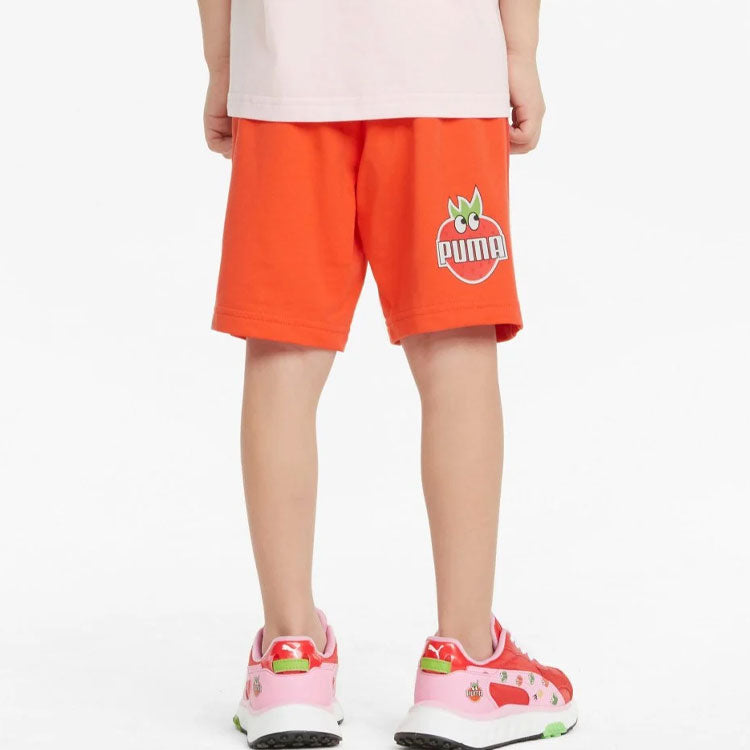 (PS) PUMA Logo Regular Fit Short 'Orange' 670980-26