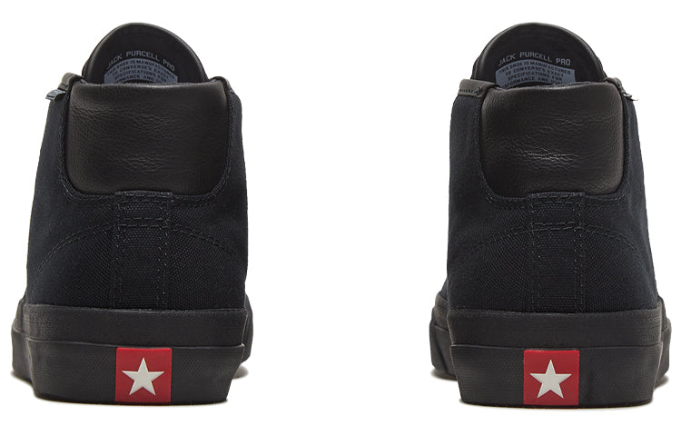 Converse Alexis Sablone x Jack Purcell Pro Mid 'Black Enamel Red' 168793C