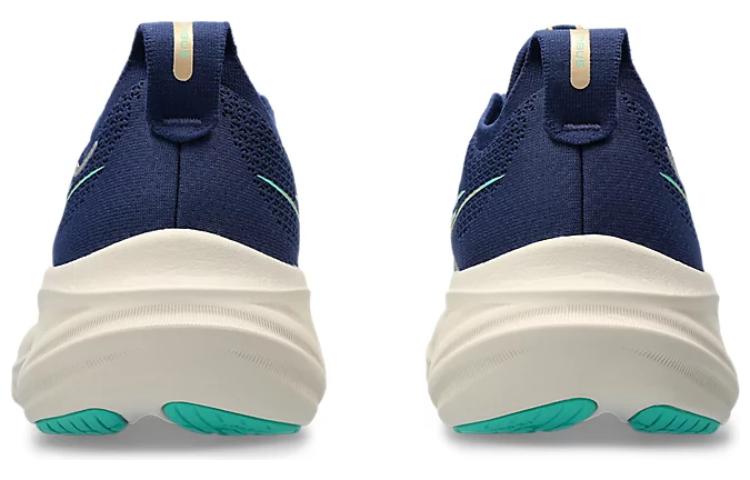 (WMNS) ASICS Gel-Nimbus 26 Wide 'French Blue Electric Lime' 1012B602-400