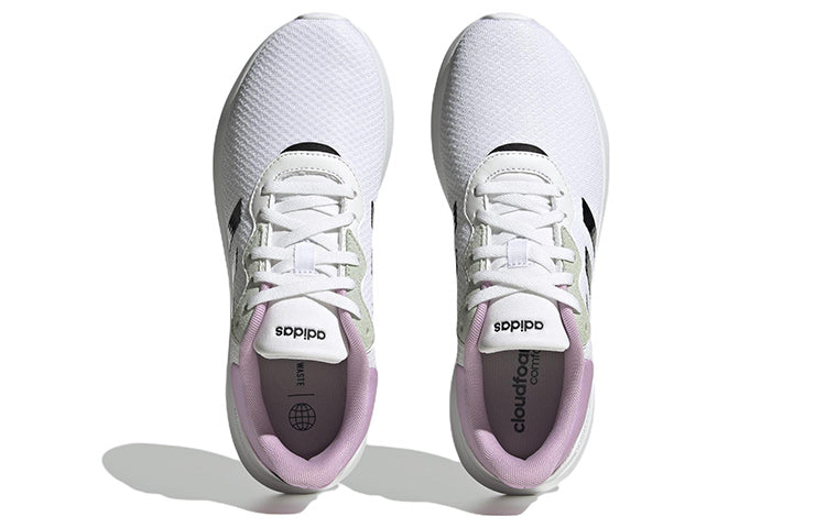 (WMNS) adidas QT Racer 3.0 'White Black Bliss Lilac' HP6256