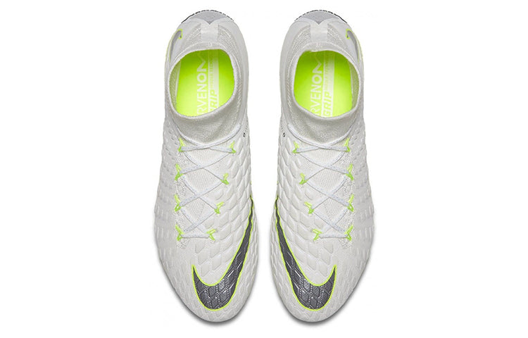 Nike Hypervenom Phantom 3 Elite DF FG 'White Grey Volt' AJ3803-107