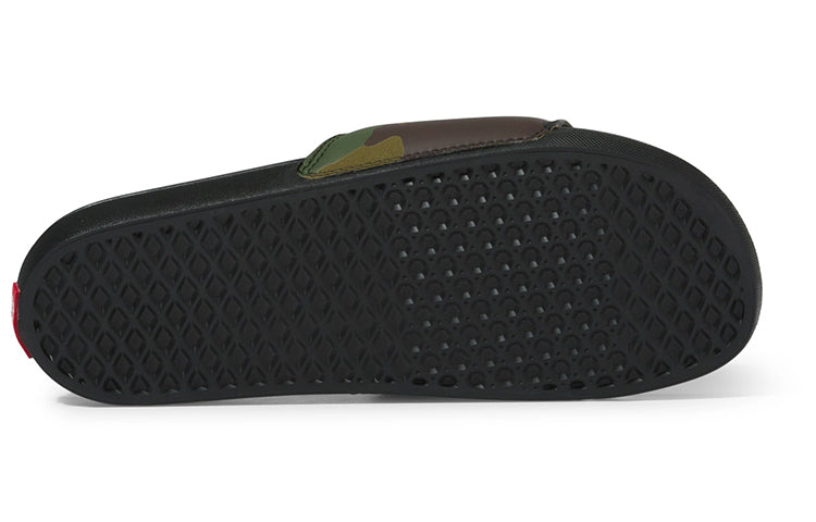Vans La Costa Slide-On Lightweight Cozy Low Top Casual Unisex Green Slippers 'Green Black' VN0A5HF59CE