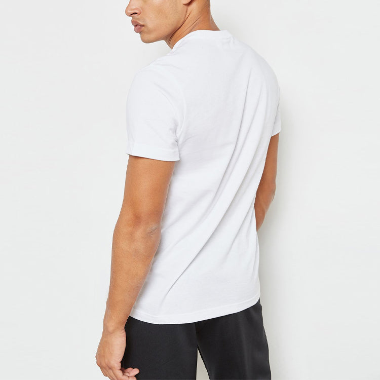 adidas Printing Sports Short Sleeve White CV4509