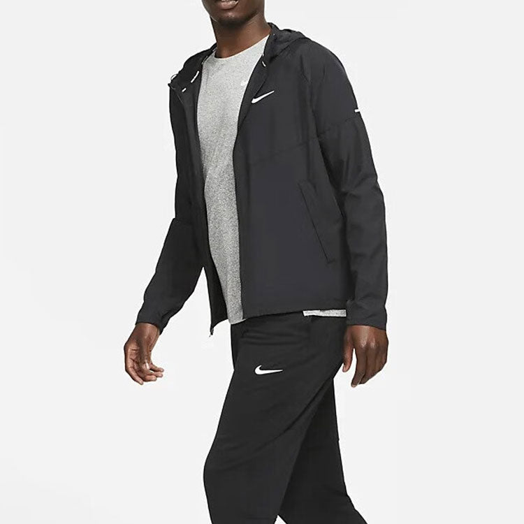 Nike Miler Repel Running Jacket 'Black' DD4746-010