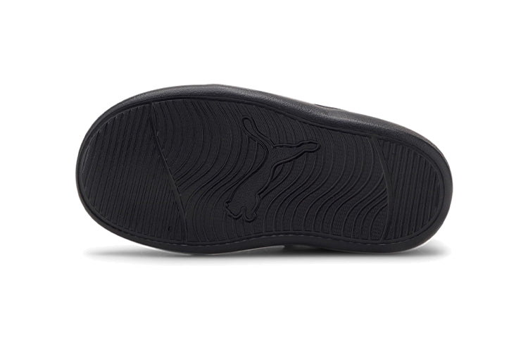(TD) PUMA Courtflex V2 Mesh Sneakers Black/White 371759-04