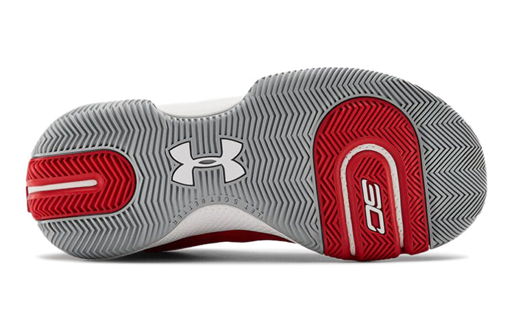 (GS) Under Armour Sc 3zer0 IV Low-Top Red 3023918-600