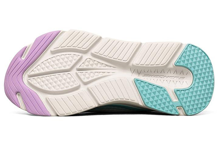 (WMNS) Skechers Max Cushioning Elite Low-Top Running Shoes Grey/Blue 128261-GYLV