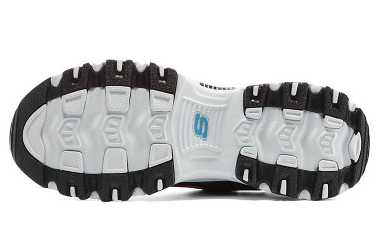 (WMNS) Skechers D'Lites 1.0 'Black white' 896140-BKMT