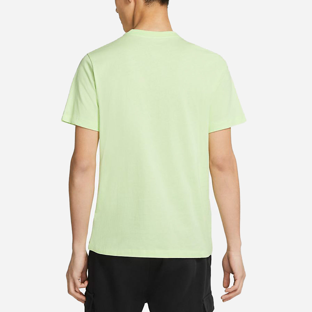 Nike Sportswear Swoosh Casual Sports Round Neck Short Sleeve Green Yellow Greenyellow DC5095-383