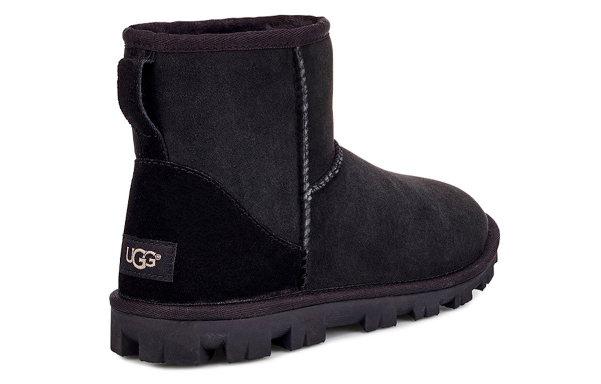 (WMNS) UGG Essential Mini Classic 'Black' 1016063-BLK