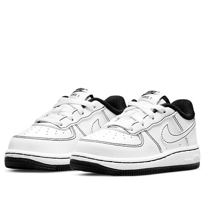 (TD) Nike Force 1 'Contrast Stitch - White Black' DC9671-104