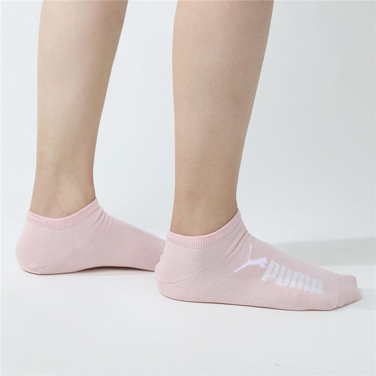 PUMA Sneaker Socks 3 pack 'Black White Pink' 100000495-006