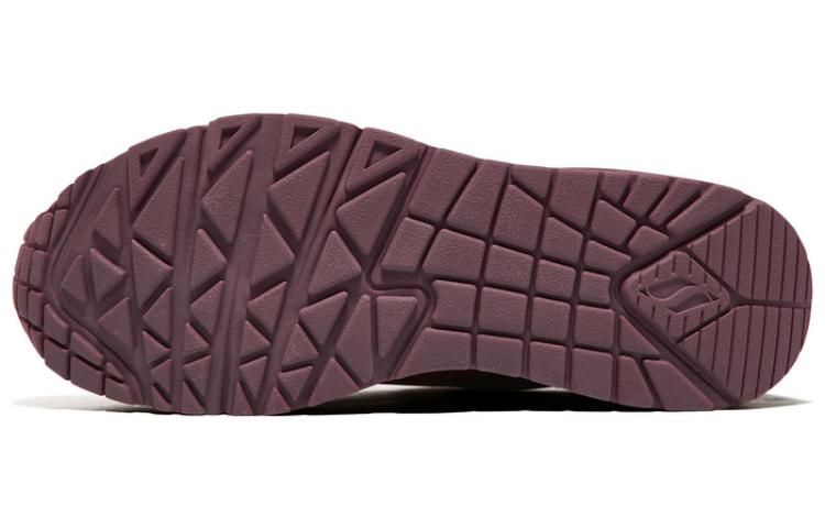 (WMNS) Skechers Uno Stand On Air Sneakers 'Burgundy' 73690-PLUM