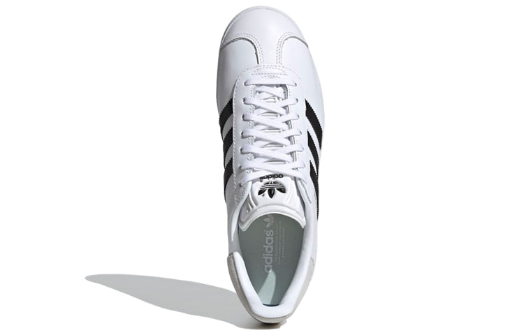 (WMNS) adidas Gazelle 'White Brown Black' FU9910