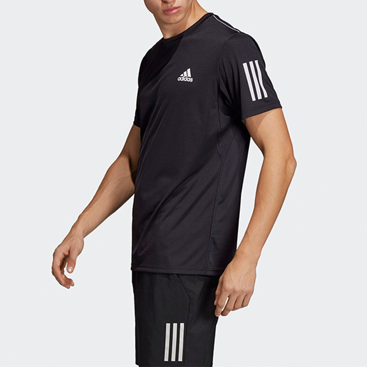 adidas Club 3str Tee Tennis Sports Short-sleeve Tee Men Black DU0859