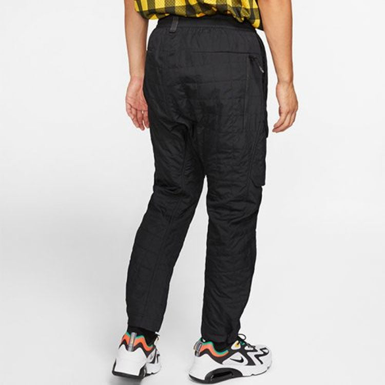 Men's Nike Nsw Tech Pack Loose Casual Solid Color Sports Woven Long Pants/Trousers Black BV4640-010