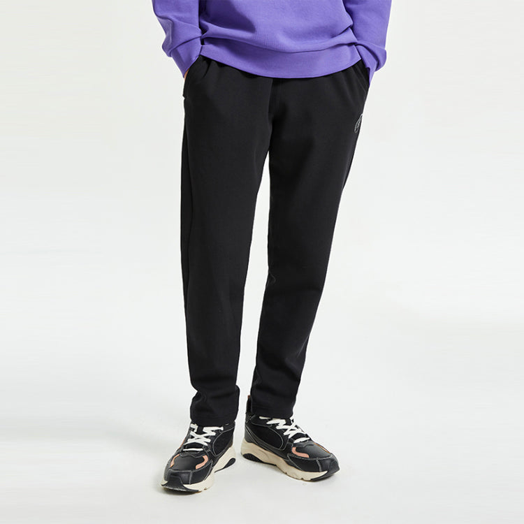 Li-Ning Way Of Wade Logo Knit Sweatpants 'Black' AKLR045-1
