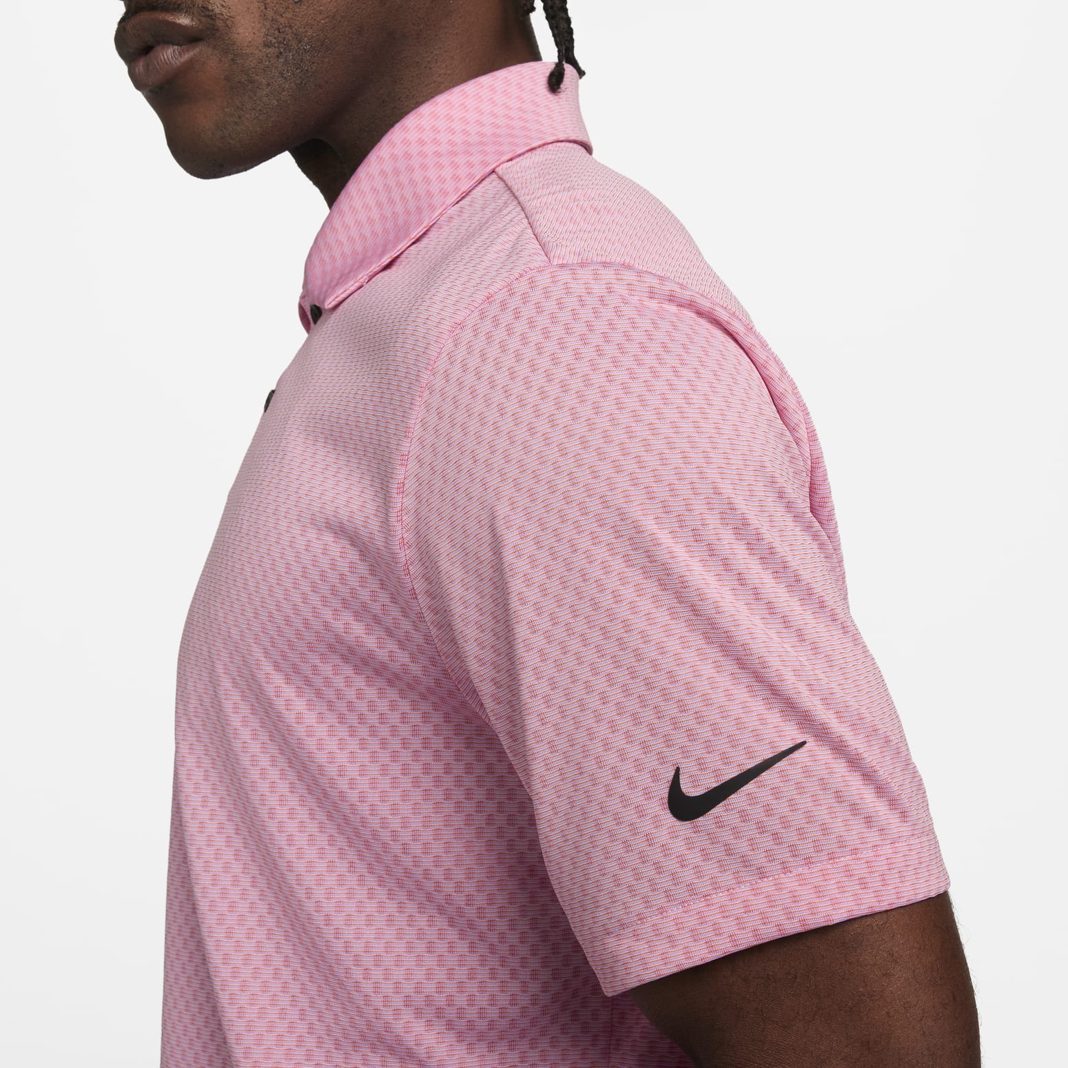 Nike Tour logo Polo Shirt 'Pink' FD5744-533