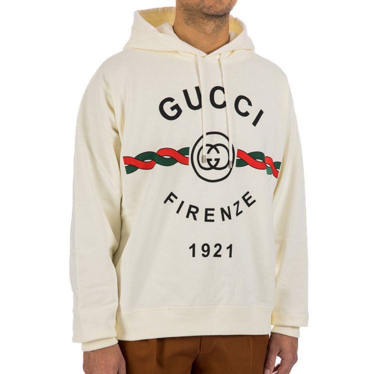 Gucci Firenze 1921 Hoodie 'White' 646953-XJD7O-9095