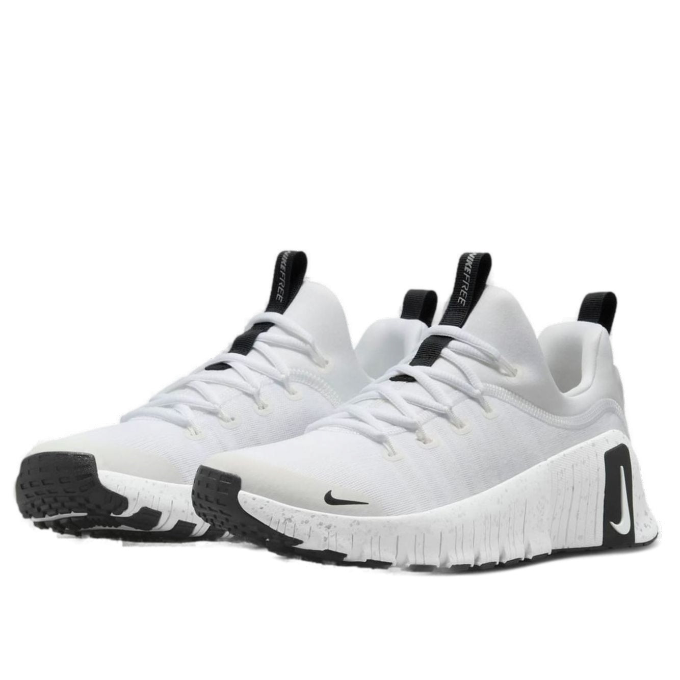 (WMNS) Nike Free Metcon 6 'White Metallic Silver Smoke Grey Black' HQ3510-100