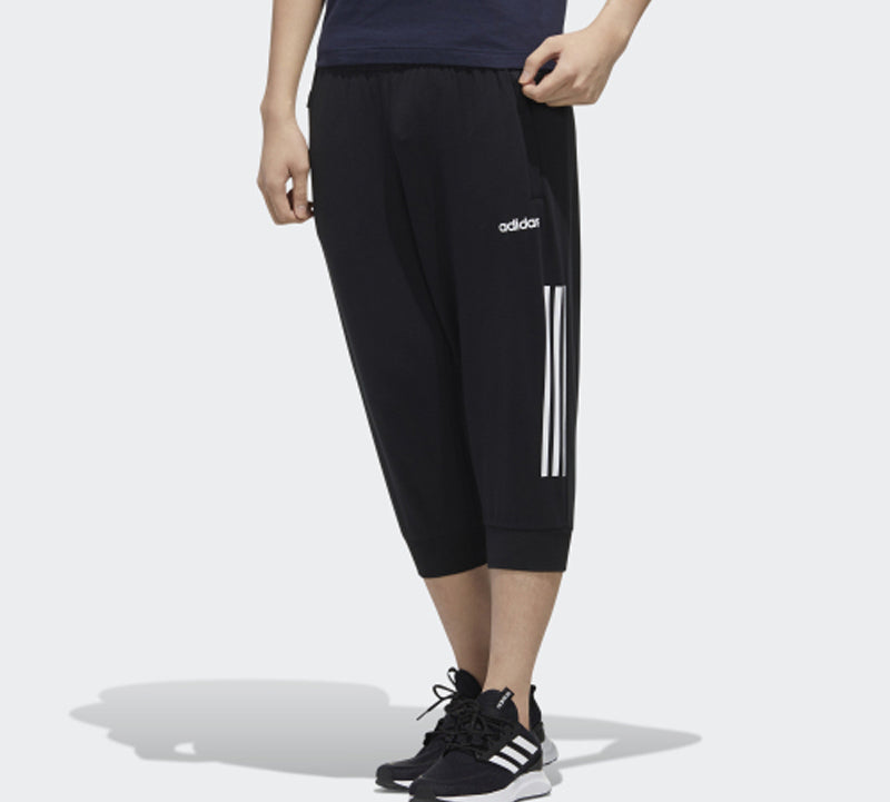 adidas Breathable Casual Sports Pants Men Black FQ9300