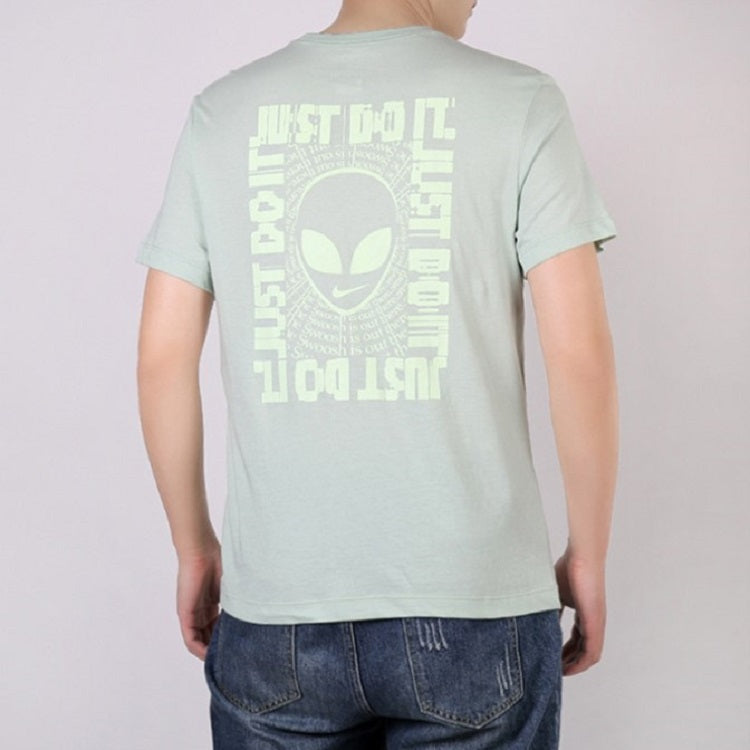 Nike Sportswear Alien Printing Short Sleeve Grass Green  CV8968-321
