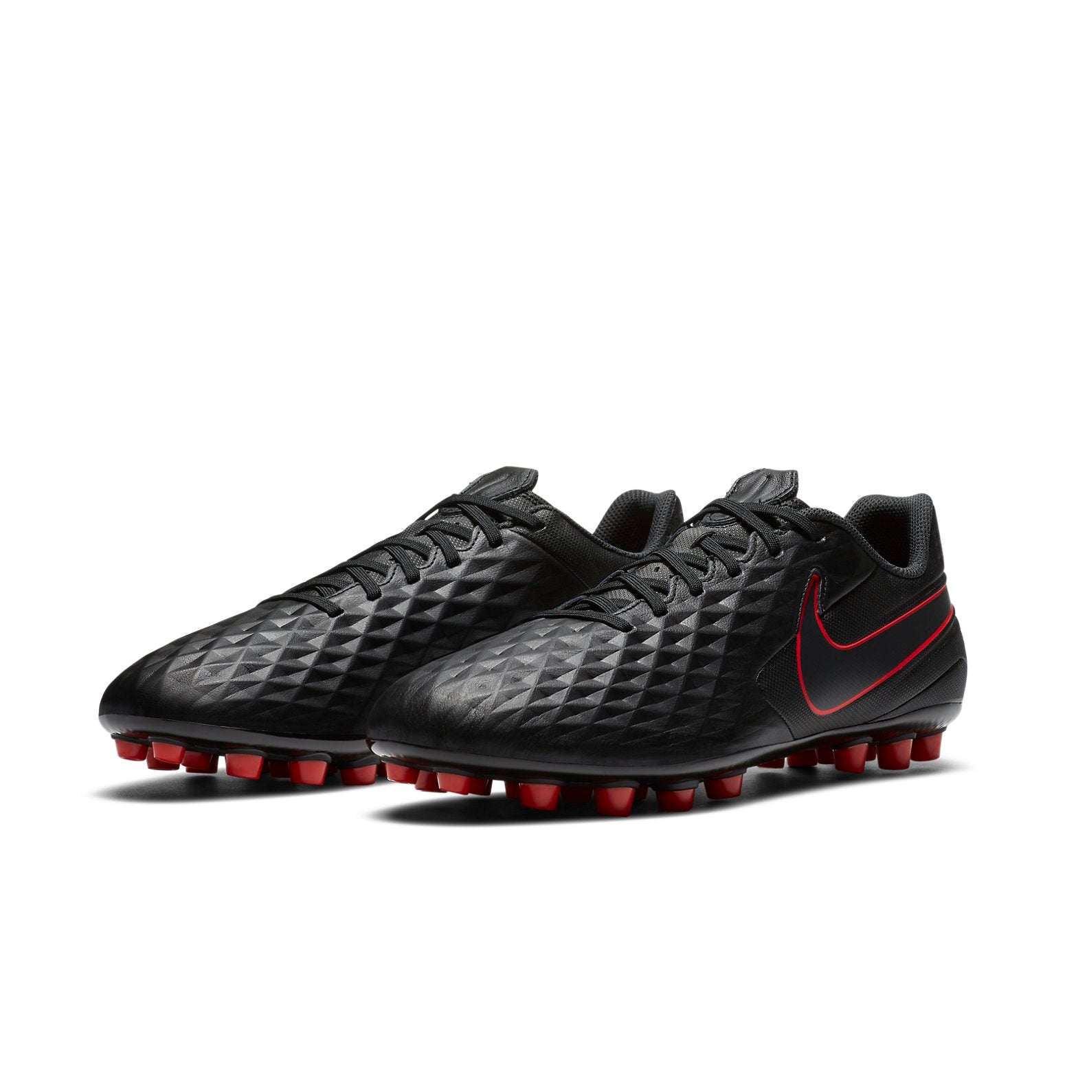 Nike Tiempo Legend 8 Academy AG Artificial Grass 'Black Red' AT6012-060