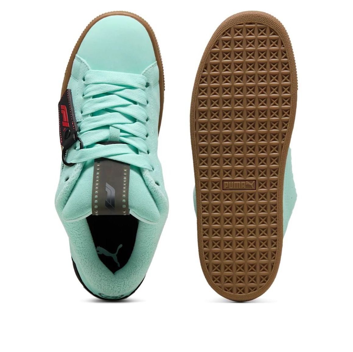 PUMA Formula 1 75 Years Suede XL 'Mint Melt' 308894-02