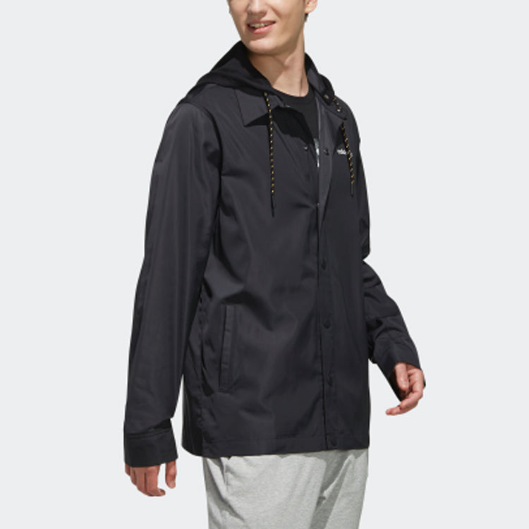 adidas neo M FAV SV JKT Sports Jacket Black EI6265